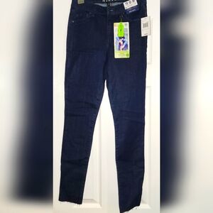 Dark Wash Mid Rise Skinny Jeggings